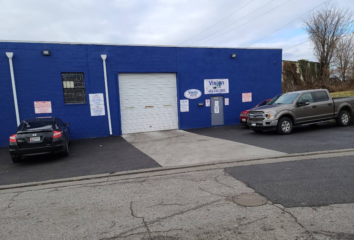 Vision Wrecker Service location at 5250 Fairlawn Ave, Baltimore